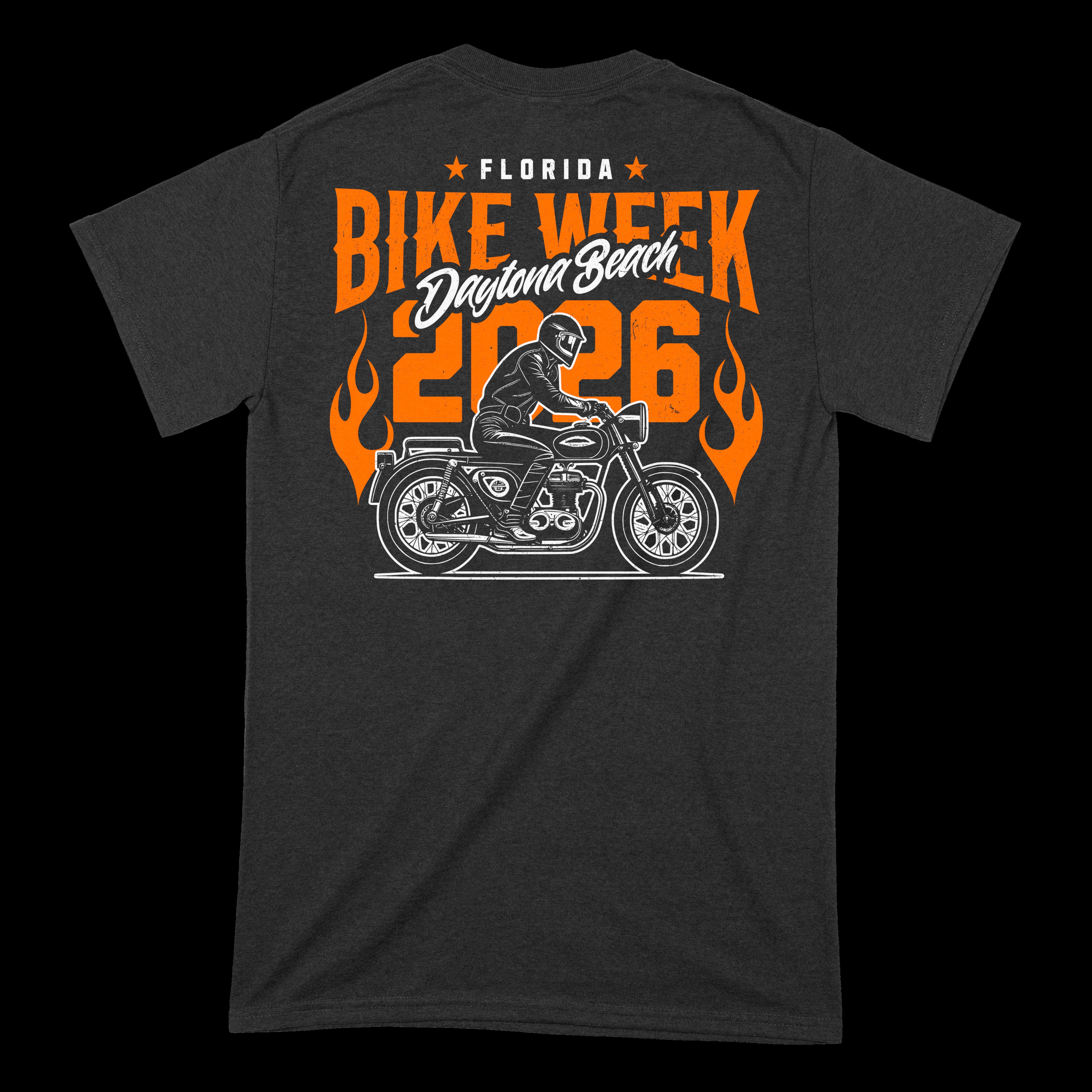 Bike Week 2026 - Daytona Beach T-Shirt – MASSIVE MERCH CO.