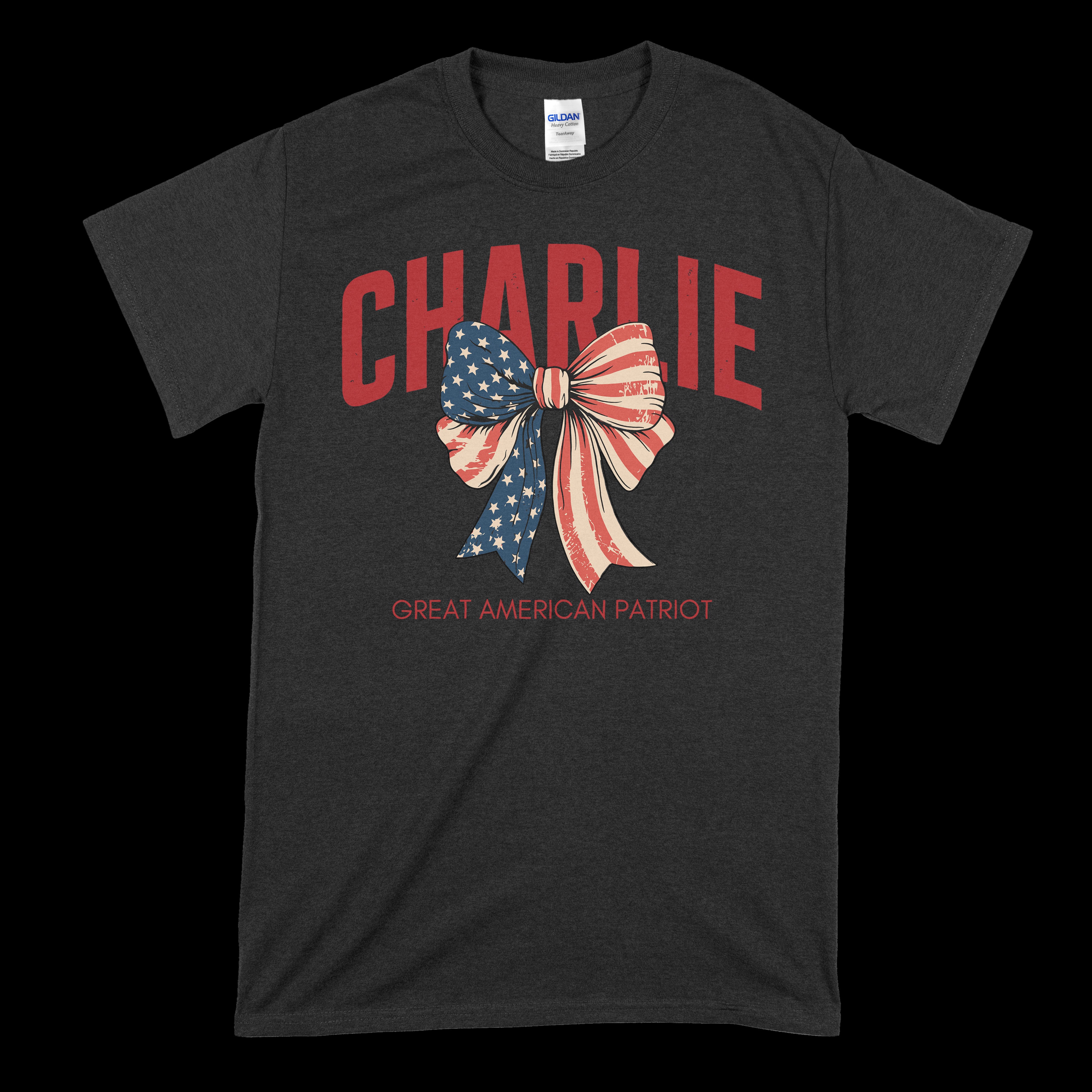 Charlie Kirk - Great American Patriot T-Shirt