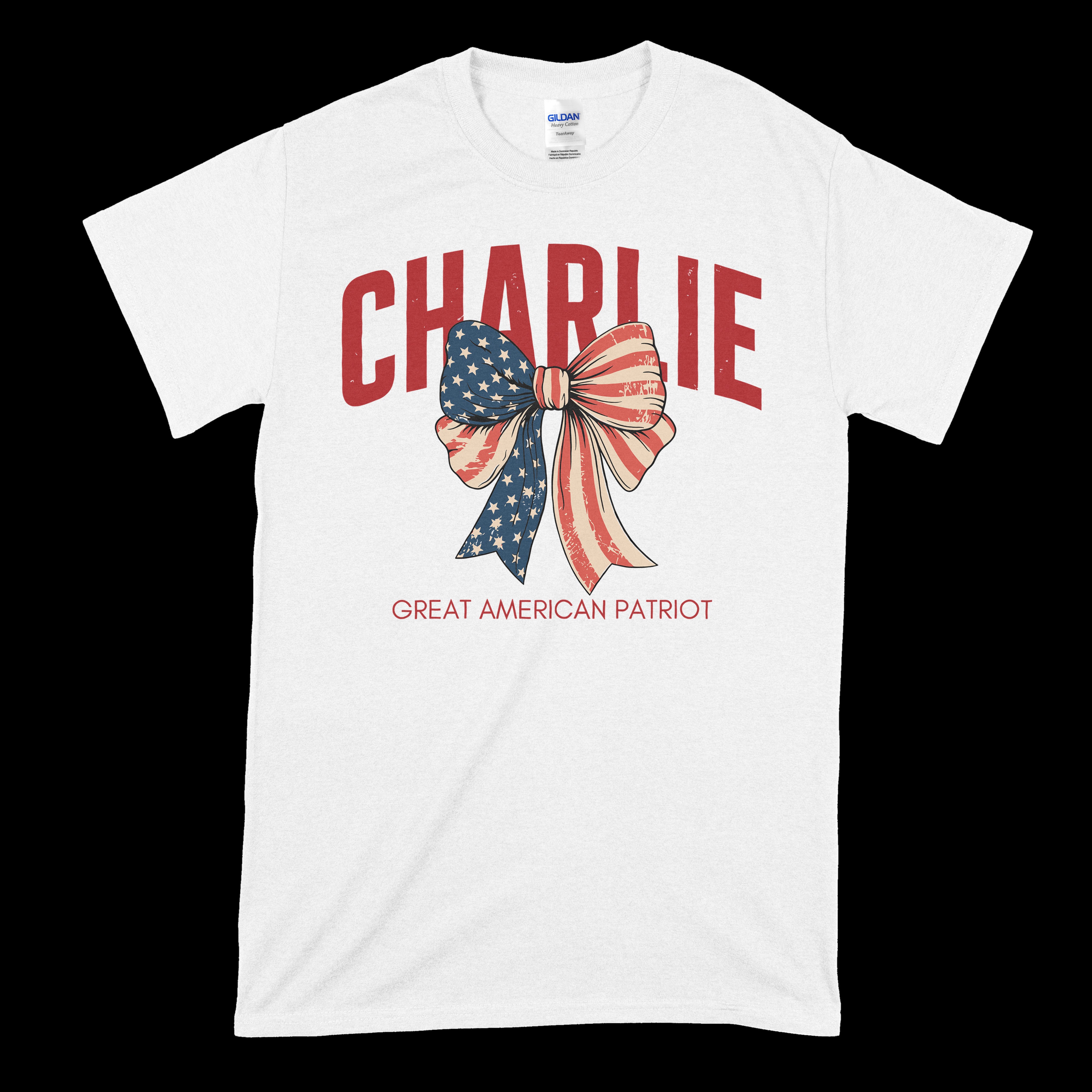 Charlie Kirk - Great American Patriot T-Shirt