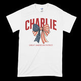Charlie Kirk - Great American Patriot T-Shirt