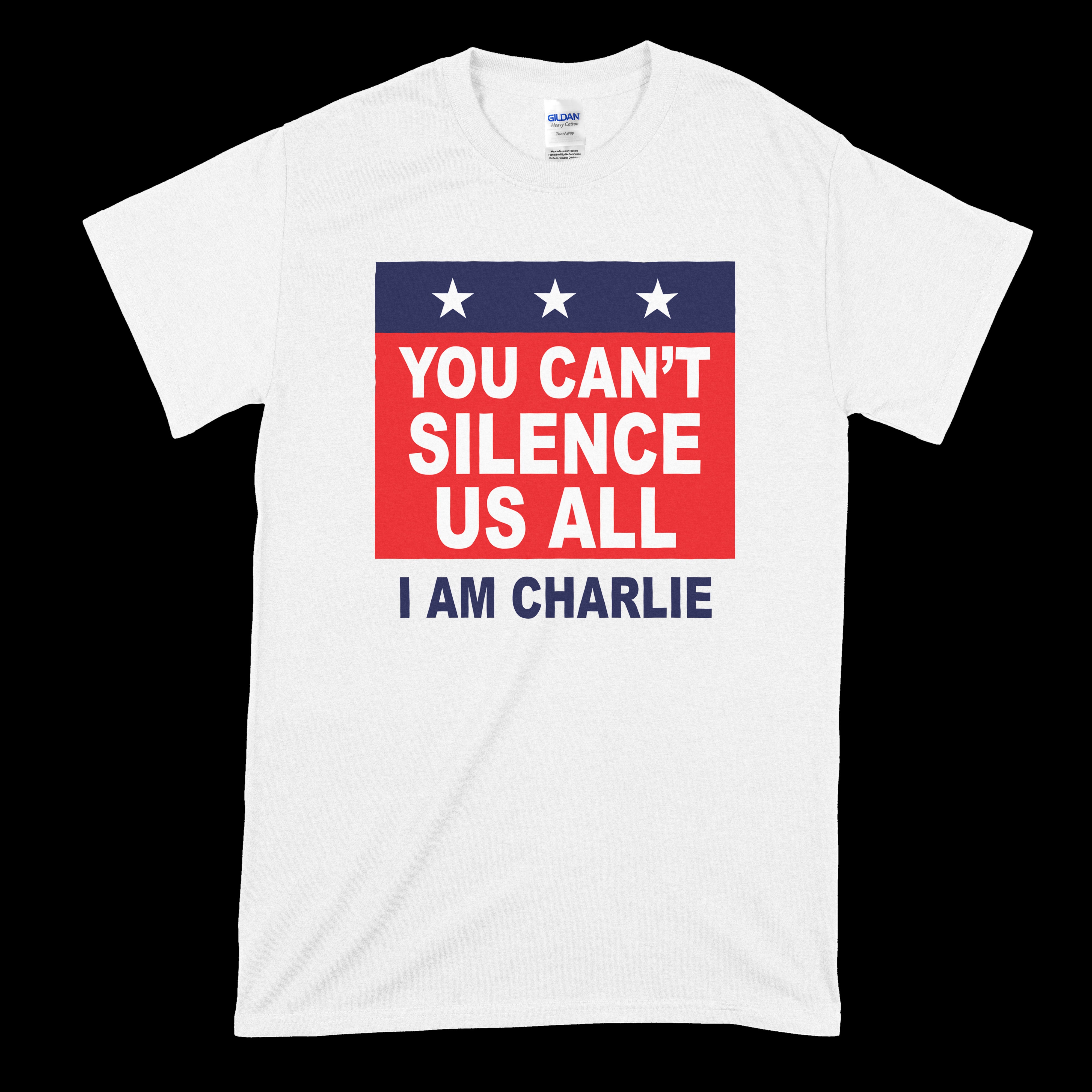 Charlie Kirk - You Can't Silence Us All T-Shirt