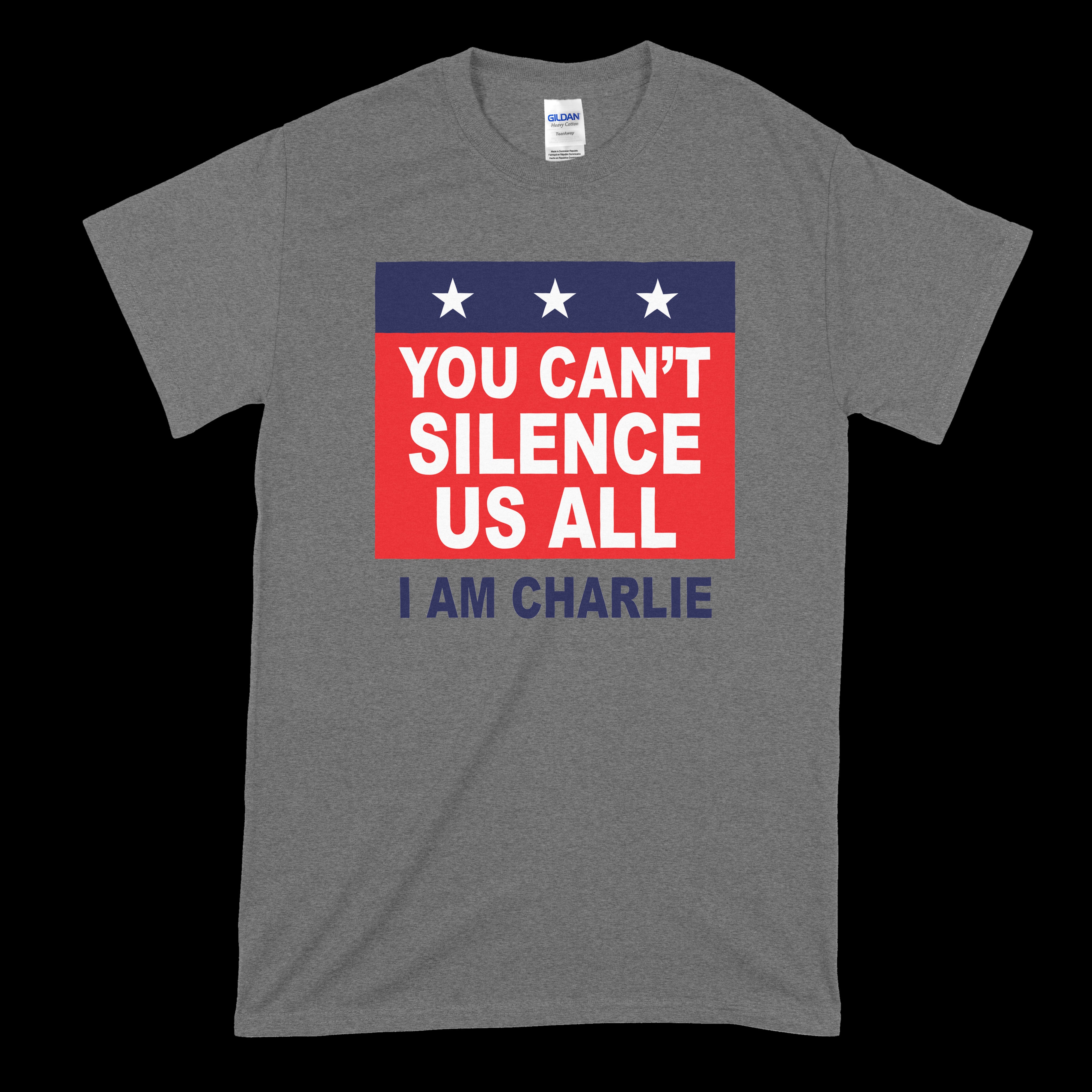 Charlie Kirk - You Can't Silence Us All T-Shirt