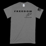 Charlie Kirk Signature FREEDOM T-Shirt