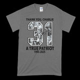Charlie Kirk - Thank You Charlie T-Shirt