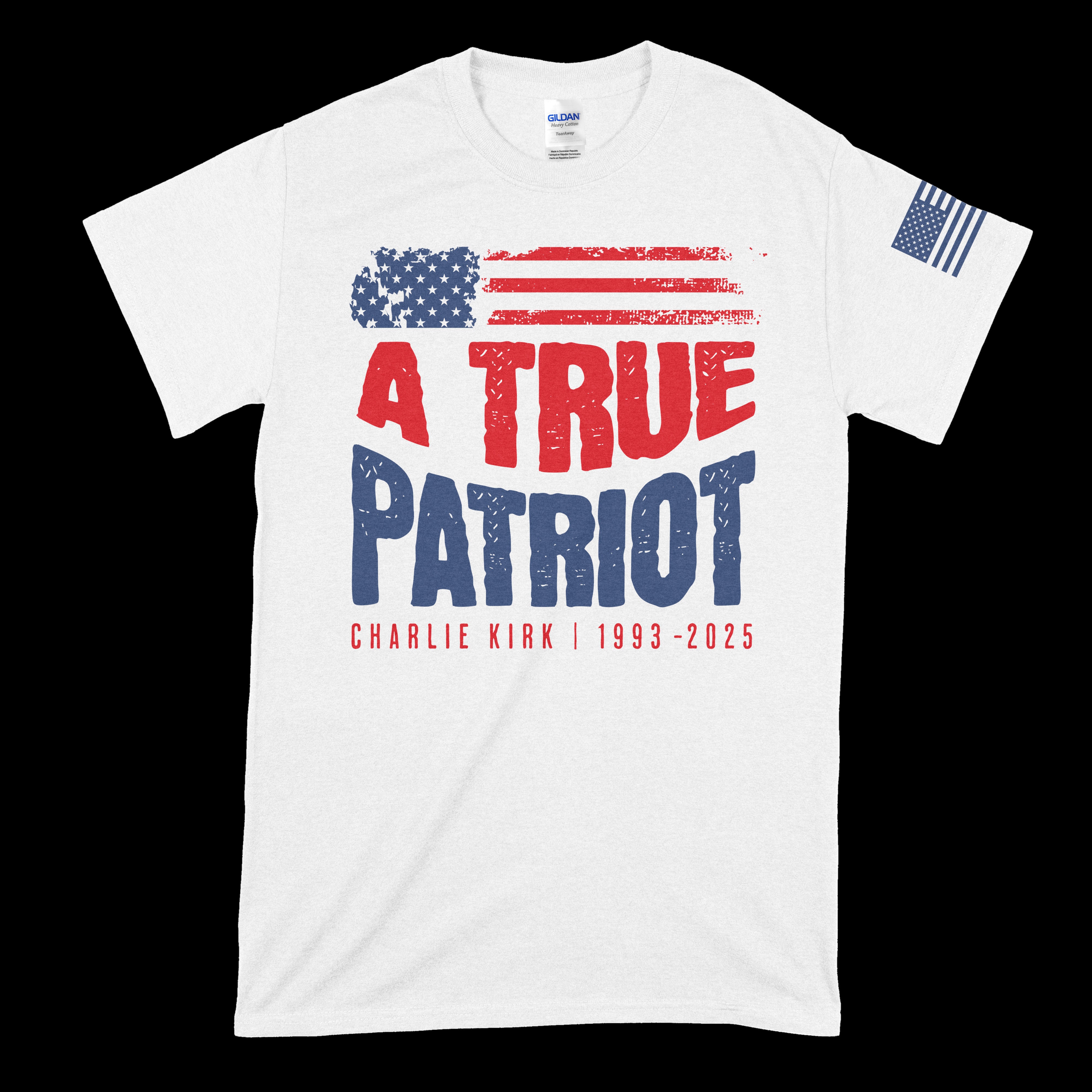Charlie Kirk - True Patriot T-Shirt