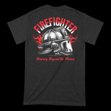 Bravery Beyond The Flames Firefighter T-Shirt