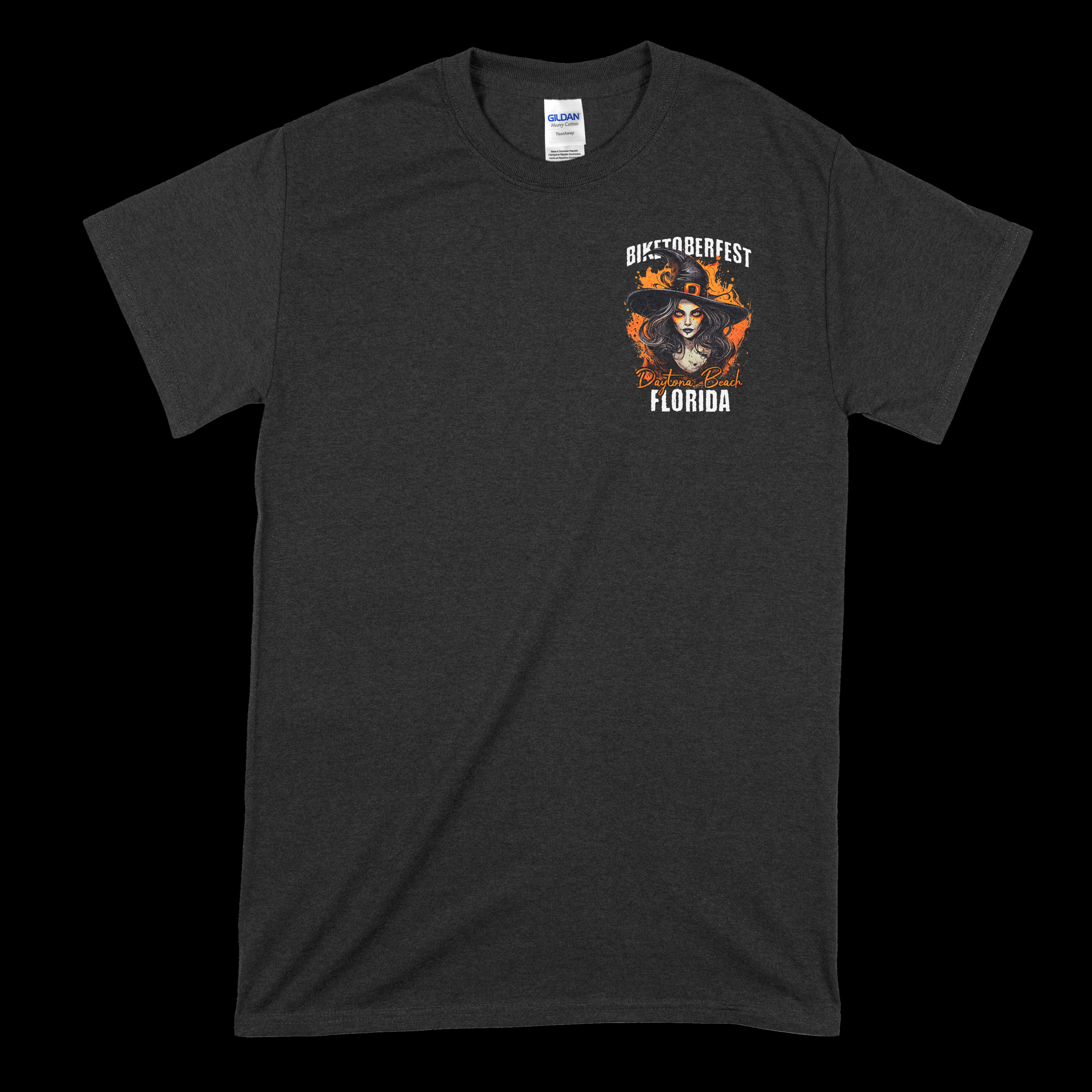 Biketoberfest Daytona Beach - The Witch Fell Off T-Shirt